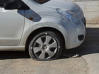 В Бейт-Сафафе повреждены пять автомобилей, подозрение на "таг мехир"
