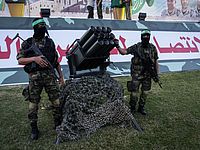 ХАМАС показал ракеты и минометы во время митинга памяти террористов в Газе