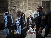 В Иерусалиме арабы напали на евреев, два человека пострадали