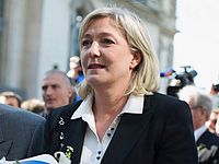 Лидер партии "Национальный фронт" Марин Ле Пен