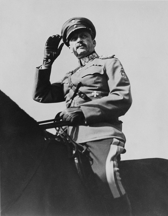 Фельдмаршал Карл Густав Маннергейм в 1939 году