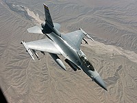 Истребитель F-16 ВВС США разбился в Иордании, пилот погиб