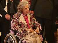 Королева Фабиола в мае 2013 года
