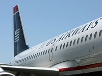 Самолет авиакомпании US Airways (иллюстрация)