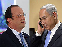   Нетаниягу попросил Олланда заморозить проект резолюции о "завершении оккупации"