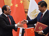 Президента Египта Абд аль-Фаттах ас-Сиси и председатель КНР Си Цзинпин.  Пекин, 23 декабря 2014 года