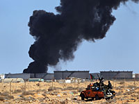 Пожар в ливийском порту Ас-Сидр: ракета попала в цистерну с нефтью