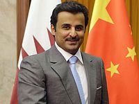 4-й (нынешний) эмир Катара шейх Тамим бин Хамад аль-Тани 