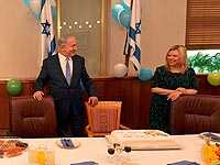 Премьер-министр Биньямин Нетаниягу с супругой