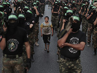 Военный парад ХАМАС в Газе