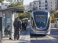 В Иерусалиме "каменным атакам" подверглись автобус и трамвай