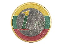 Литва официально перешла на единую европейскую валюту