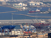 Хайфский порт закрывает часть причалов из-за шторма