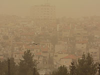 Зимняя буря: пока вместо снега на Израиль обрушилась пыль