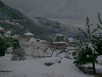 Зимнему шторму в Ливане дали имя "Зина"  