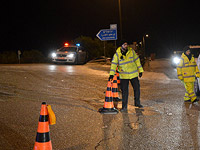   Начался снегопад в Иерусалиме и Хевроне. Полиция перекрывает дороги