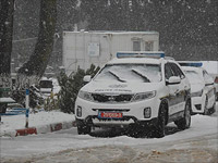 Все трассы, ведущие в Иерусалим, перекрыты из-за снегопада