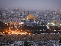 Иерусалим в снегу: после бури