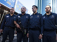 Отряд подразделения "Нахшон" управления тюрем на месте теракта в Тель-Авиве. 21 января 2015 года