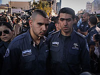 Бойцы подразделения "Нахшон" управления тюрем на месте теракта в Тель-Авиве. 21 