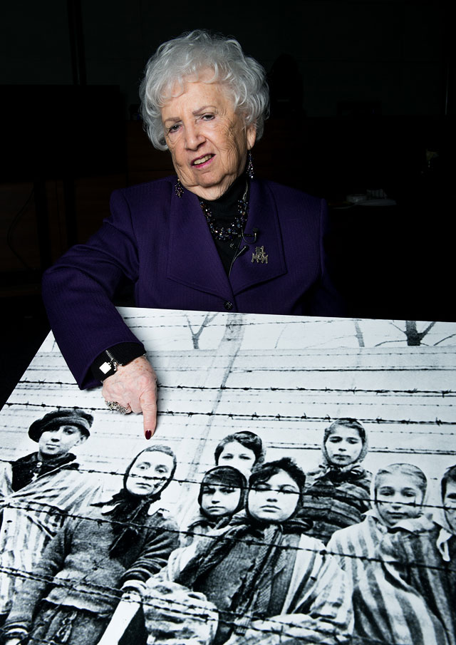 Мириам Зиглер (79 лет) - бывшая узница концлагеря "Освенцим"