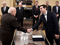 Лидер СИРИЗА приведен к присяге в качестве главы нового правительства Греции