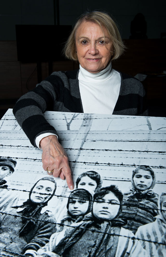 Паула Лебович (81) бывшая узница концлагеря "Освенцим"