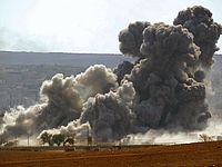 Взрыв в Кобани (иллюстрация)