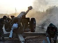 Украинская армия: сепаратисты уничтожили село Широкино и разрушают Дебальцево