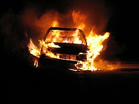 В Сдероте взорвался автомобиль, погиб один человек