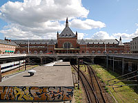 Железнодорожная станция в Копенгагене