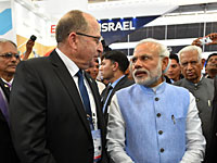 Министр обороны Израиля и премьер-министр Индии встретились на выставке вооружений
