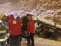 Ночные аварии на дорогах Израиля: восемь пострадавших