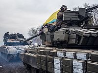 Украинские военные в Донецкой области. 19.02.2015