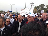 Забастовка работников концерна "Киль": демонстрантами перекрыто шоссе &#8470;31