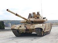 "Рособоронэкспорт": ряд стран Ближнего Востока хотят закупить российские танки Т-90