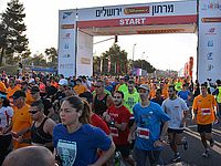 Иерусалимский марафон выиграл эфиопский бегун