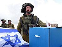 Начался подсчет "солдатских голосов" на выборах в Кнессет 20 созыва