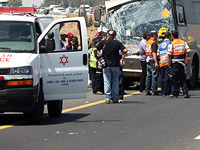 Столкновение автобусов на 2-й трассе: госпитализированы 24 пострадавших