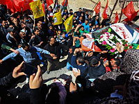 Похороны "шахида" в Аль-Джалазун переросли в массовые беспорядки