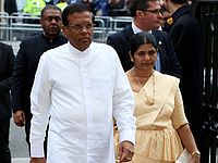 Президент Шри-Ланки Майтрипала Сирисена