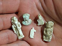 Керамические артефакты, обнаруженные под Беэр-Шевой