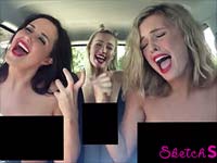 Женское трио SketchSHE отметило День дурака "голым" видеоклипом
