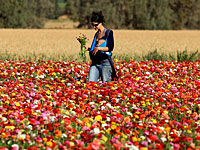 В районе кибуца Нир Ицхак