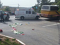 В поселке Бейт-Эль под колесами автобуса погиб 5-летний ребенок
