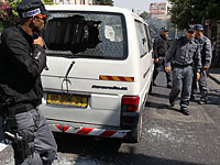 В округе Биньямин "каменной атаке" подверглись несколько израильских автомобилей