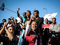 Беспорядки у штаба полиции в Иерусалиме: выходцы из Эфиопии протестуют против насилия