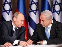 Владимир Путин и Биньямин Нетаниягу. Иерусалим, 2012 год   
