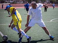 Израильские политики и российские евреи сыграли в футбол 