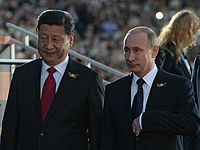 Председатель КНР Си Цзинпин и президент РФ Владимир Путин